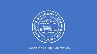 Robertson County Commission October 20 2025
