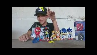 Mostrando mi colección de Sonic 😉👍