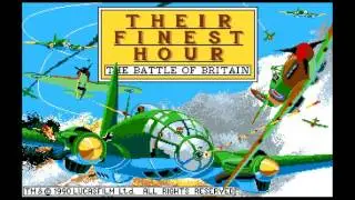Their Finest Hour: The Battle of Britain (Amiga 50Hz) - Intro / Menu