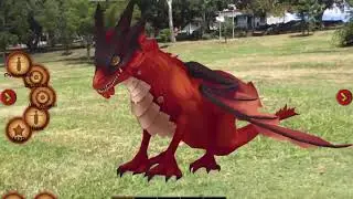 Dragonhand's Dragons in Augmented Reality  PVE Combat Test for ARKit