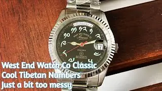 West End Watch Co. Классический тибетский циферблат &mdash; циферблат немного грязный!