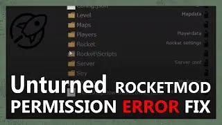How to fix RocketMod Error (Unturned Tutorial)