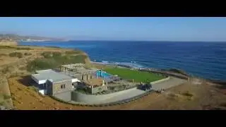 Unique seafront villa with its own harbor for sale, near Mochlos, Crete