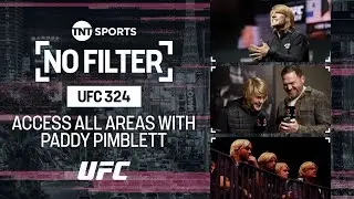 No Filter #UFC324 | EPIC build up to Justin Gaethje vs. Paddy Pimblett 🏆