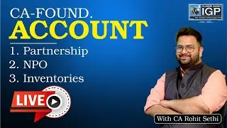 CA Foundation Account | Revision Class-3 | Dec-21 | By CA Rohit Sethi Sir