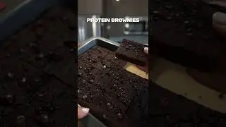 Vegan Protein Brownies #highproteinvegan #vegan