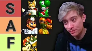 Melee 2022 Tier List by Leffen