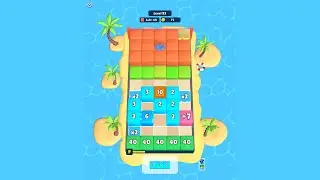 Cube Crusher 3D Gameplay | Merge Cubes to Break Color Walls