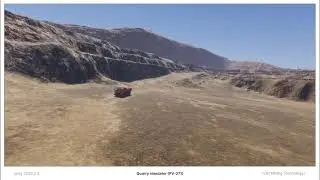 Симулятор карьера для Vist Mining Technology. Беспилотная буровая установка PV-271.