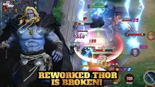 REWORKED THOR IS INSANE! MARVEL Super War