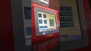 How To Book Fast Ticket On Plateform With The Help Of ATVM Automatic Ticket Vending Machine