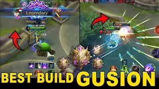 OVERPOWER BUILD FOR GUSION 2020 - HOW TO PLAY LIKE A PRO PLAYER - MYTHIC GLORY