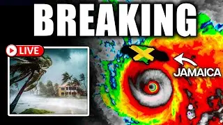 🔴NOW: Major Hurricane Melissa Getting Stronger - With LIVE Cameras