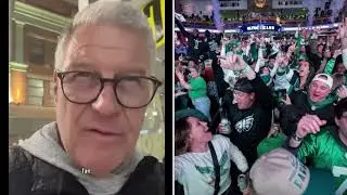 💚 Eagles OL coach Jeff Stoutland Thanks Fans + Dedicated Super Bowl to You!