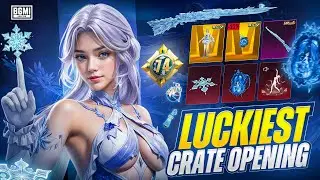 Luckiest crate opening ever | bgmi | ares