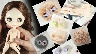 From a fake Blythe / Blyth / TBL / Icy to a little Detectiv named Eliza  / Doll repaint