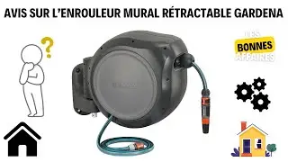 Enrouleur mural tuyau arrosage gardena 8050 : Avis
