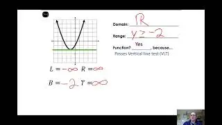 3.1.d Domain and Range of Continuous functions