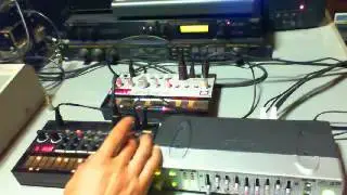 KORG Volca Beats Jack in FBQ800(BEHRINGER)