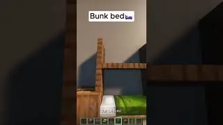 Simple Bunk Bed🛏️| LegendLuap #minecraft #simple #bed #building