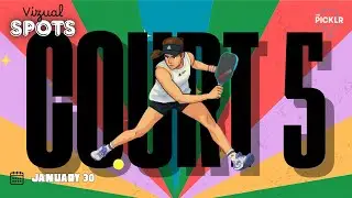 Vizualspots @ Scottsdale PICKLR | Court 5 | January 30 2026