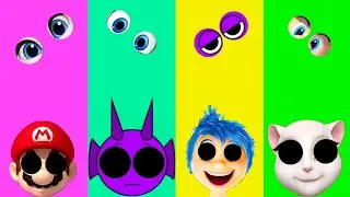 Wrong eyes challenge DAME TU COSITA Funny Puzzle Wrong Eyes /Super Mario , Sprunki , Angellla