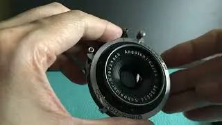 Schneider-Kreuznach Angulon 90mm f/6.8 large format lens