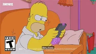 Fortnite The Simpsons 'Rift' Cinematic Short