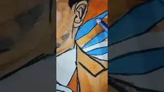 DR Babasaheb Ambedkar ❤️🩹✍️ drawing ❤️✍️ colour✨ constitution day, Bharat ka sanvidhan book