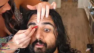 Briezy Plucks Esfand's Unibrow