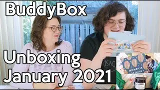 BuddyBox by Blurt January 2021 Unboxing and Review Self-Care Subscription Box