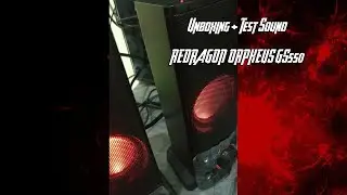 Unboxing dan sound test speaker soundbar Redragon Orpheus GS550
