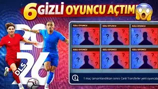 ŞOK TRANSFERLER! DLS 26’da 6 GİZLİ OYUNCU AÇTIM😱ÇIKANLARA İNANAMAYACAKSIN | Dream League Soccer 2026