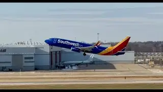 Plane Spotting At Indianapolis Airport IND (1&bull;20&bull;25)