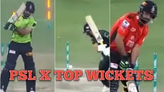 PSL 10 | Top Wickets in PSL 2025 | Top 10 WICKETS