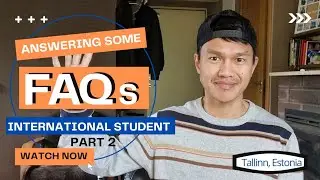 LIFE IN ESTONIA AS A FILIPINO. Accommodation and Part-time jobs | FAQS Part 2