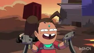 apex legend react to poopex legend (enemy rampart) -gacha life-