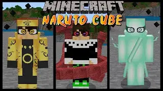 *AWESOME* Naruto Cube Addon! Modes, Clans, Doujutsus... (Minecraft Naruto Addon)