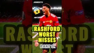 RASHFORD WORST MISSES 😱 | PART 3 #shorts #football #england #compilation #rashford #manchesterunited