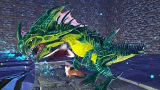 How To Solo Tame a Reaper Queen On The Genesis 2 (Ark Survival Evolved)