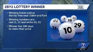Grocery store in Omaha sells winning lottery ticket