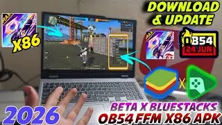 Free Fire x86 Beta X Bluestacks Ob52 apk download | Free Fire Beta Apk #betaxbluestacks 