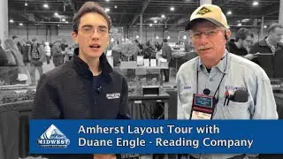 Amherst Layout Tour with Duane Engle - Reading Company