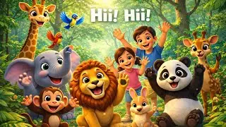 A happy story of a jungle | kids video 2026