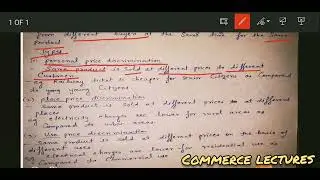 price discrimination meaning, personal price, place price, use price discrimination || class 11 eco