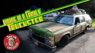 Riding in a Family Truckster!  Driving Tour of Lake George, NY