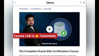 The Complete Oracle SQL Certification Course