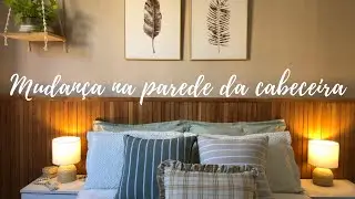 Instalamos Papel de Parede No Quarto | Ficou top!!!  #papeldeparede #adesivoviniílico #transformação