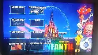 📀 DVD Men&uacute; Pirata Producciones Nemo Colecci&oacute;n Infantil Las Leyendas 8 en 1.