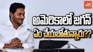 YS Jagan America Tour Details Explained | YS Jagan US Trip | 17th - 22nd Schedule | YOYO TV Channel